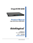 OriginKVM 8250 Manual