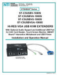 Hi-Resolution VGA USB KVM Extenders