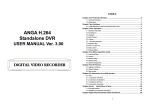 ANGA H.264 Standalone DVR