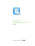 3D Tools for SMART Notebook 11 user`s guide