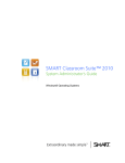 SMART Classroom Suite 2010 System Administrator`s Guide