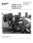 DUMP N` GO MODEL PV 212 SIMPLICITY
