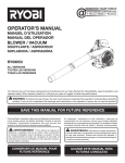 OPERATOR`S MANUAL