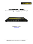 RuggedServer RuggedServer™ RS416