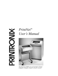 PrintNet™ User`s Manual