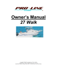 Owner`s Manual 27 Walk - Pro