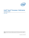 Intel® Xeon® Processor 7100 Series Specification Update