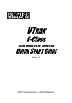 VTrak E-Class Quick Start Guide