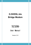 G.SHDSL.bis Bridge Modem