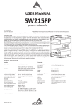 SW215FP - Axiom Pro Audio