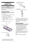 LT-3300 Series Installation guide