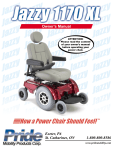 Jazzy 1170 XL - Pride Mobility Products