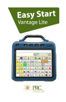 Vantage Lite Easy Start Manual