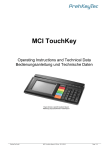Manual MCI TouchKey
