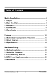 Table of Content