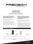 HD52SB - Precision Acoustics