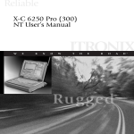 X-C 6250 Pro (300) NT User`s Manual