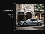 EQUUS 2016 - Hyundai Auto Canada