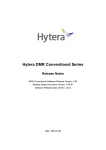 Hytera DMR Conventional Series - HAM