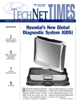 Hyundai`s New Global Diagnostic System (GDS)