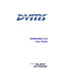 DVMS RAS V3.5 User Guide