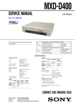 MXD-D400 - MiniDisc Community Page