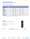 Remotes & Control Panels IR 501