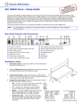 AVT 200HD Tuner • Setup Guide