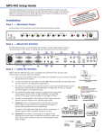 MPS 409 Setup Guide - Extron Electronics