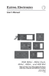 RGB 400xi Series - Extron Electronics