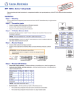 MTP 15HD A Series • Setup Guide Installation