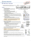 Extron MTP 15HD A Series Setup Guide