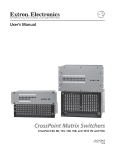 CrossPoint Series - Extron Electronics