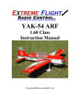 YAK-54 ARF - Extreme Flight RC