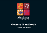 Explorer Group	Motorhomes	2003 Tourers