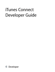 iTunes Connect Developer Guide