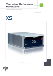 XS Technical Reference – Hardware
