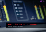 Avid Live Sound Systems