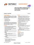USB2640/USB2641 Ultra Fast USB 2.0 Multi-Format Flash