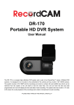 DR-170 Portable HD DVR System - Crimestopper Security Products