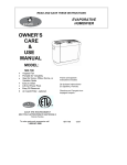 Owner`s Manual (General)