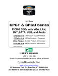 CPGT & CPGU Series