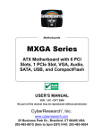 MXGA Series - CyberResearch