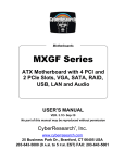 MXGF Series - CyberResearch