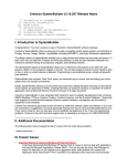 Crestron SystemBuilder v3.10.037 Release Notes I. Introduction to
