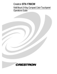 Manual - Crestron