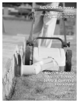 Trimmer Manual v2.qxd - Neuton Battery Lawn Mowers