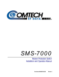 SMS-7000 Modem Protection Switch