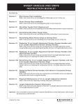 SWEEP HANDLES AND GRIPS INSTRUCTION BOOKLET