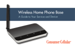 Wireless Home Phone Base